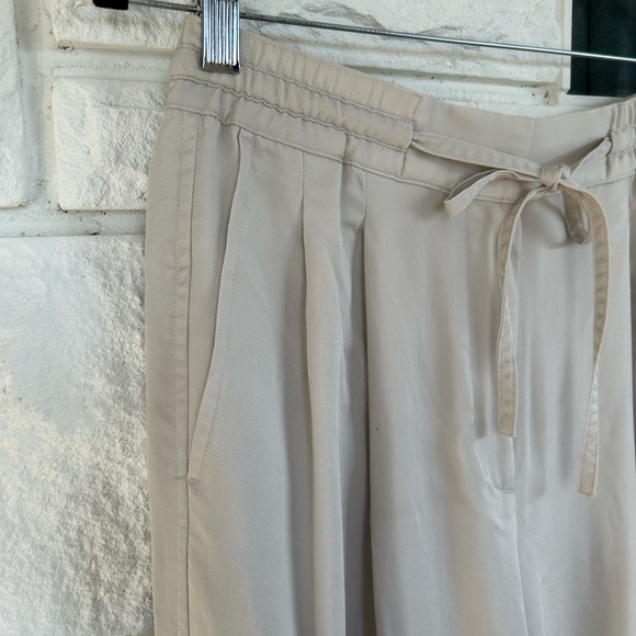Club Monaco Elasticized Wide Leg Pant 100% Lyocell Size Small - Picture 5 of 15